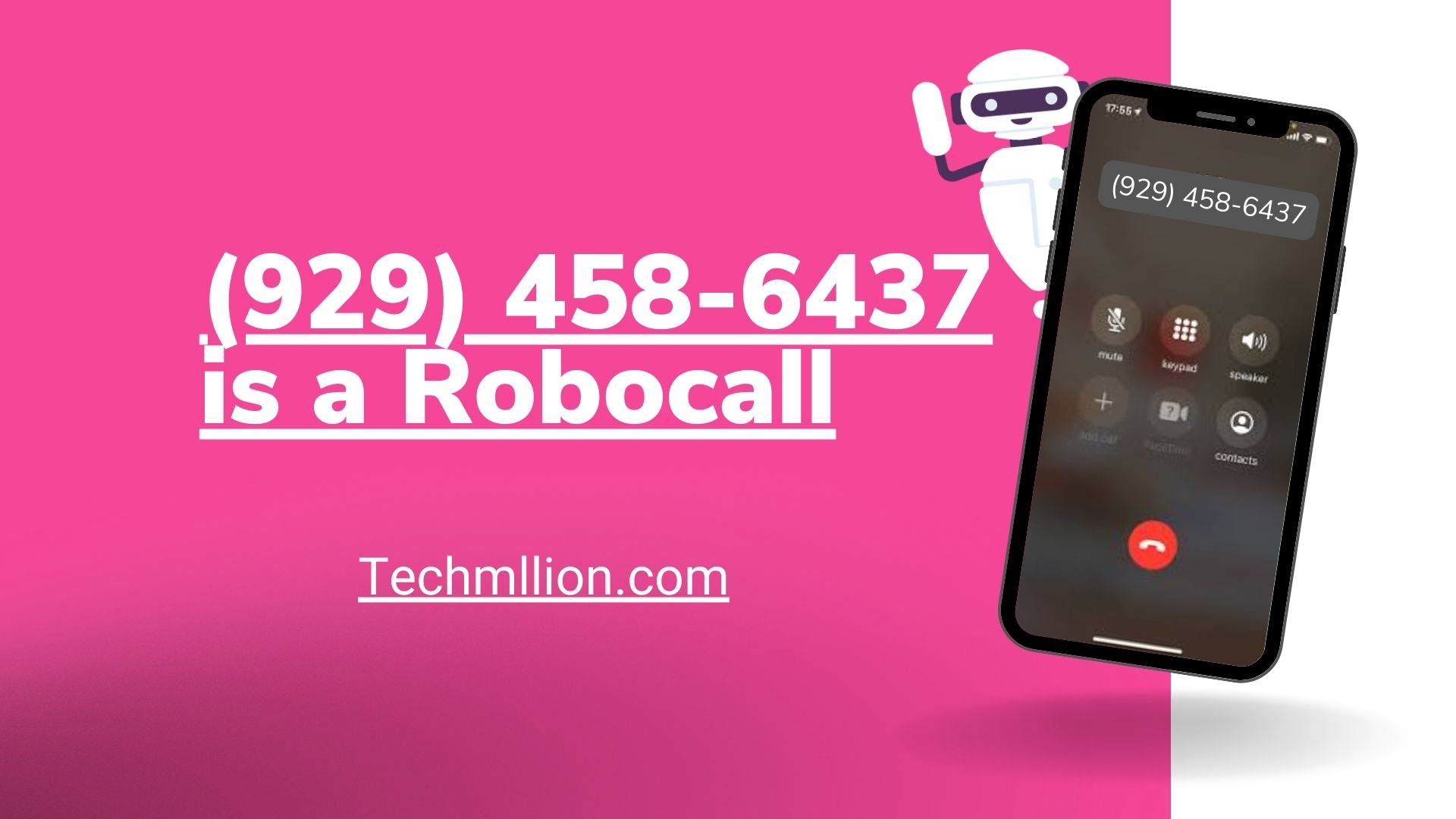 (929) 458-6437 is a Robocall